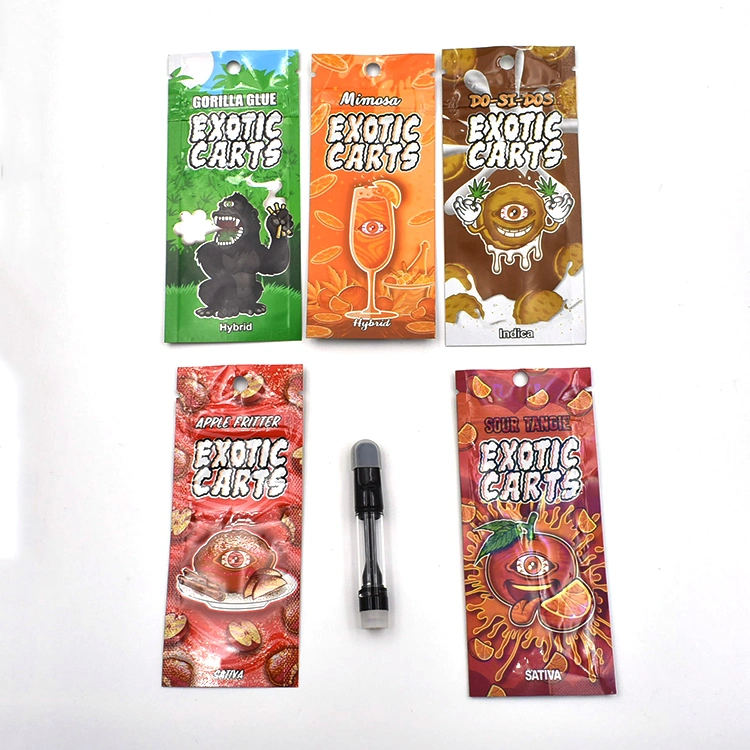 3.5g Smell Proof Edibles Cookies Packaging Child Resistant Ziplock Mylar Pouch Bag