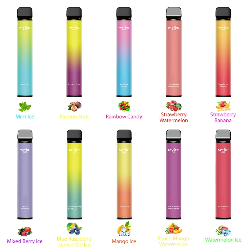 Factory Price Myde Puff Plus 800 Puffs 20 Flavors Disposable Vape Pen